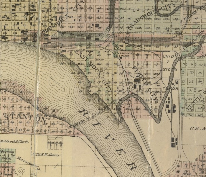 Floyd City map